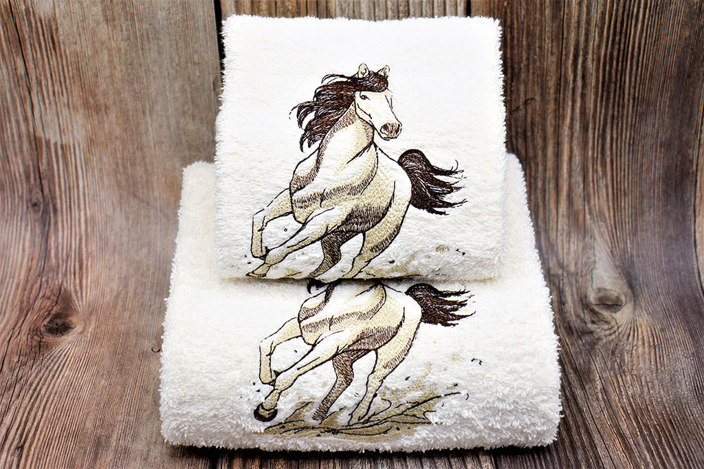 Asciugamani cavallo - Il filo di Arianna