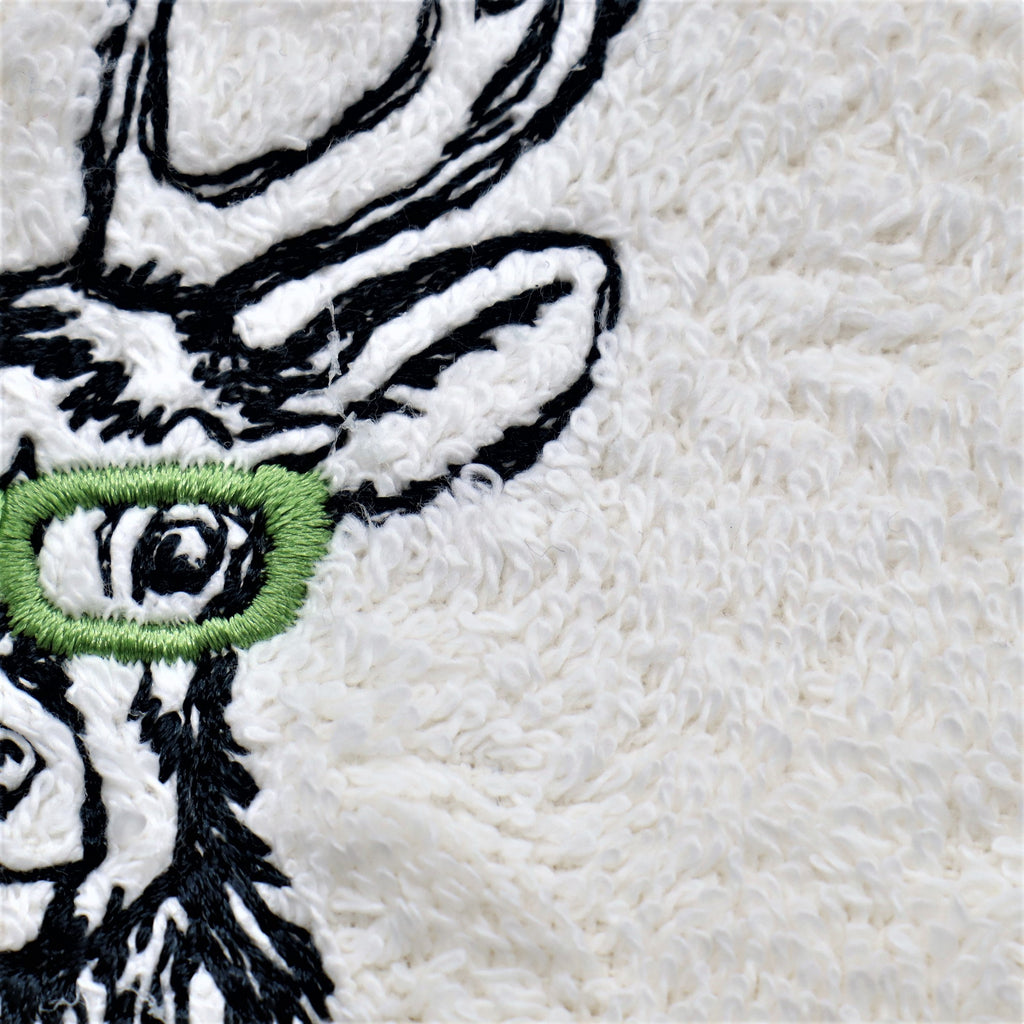 Asciugamani cervo con occhiali - Il filo di Arianna