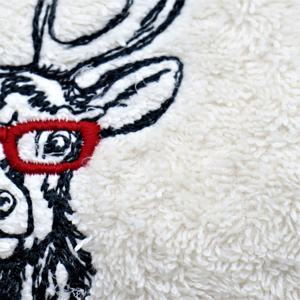 Asciugamani cervo con occhiali - Il filo di Arianna